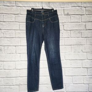 BDG From Urban Outfitters High Rise Seam Ankle  Jeans Womens 32x29 Dark Wash